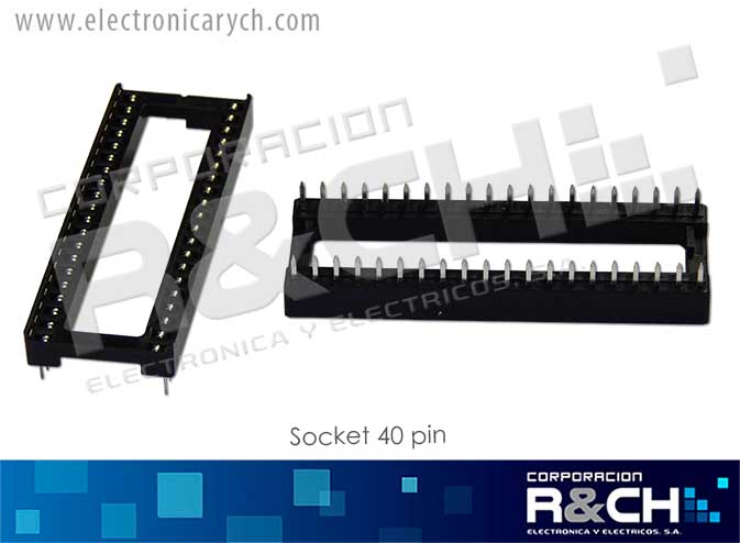 SK-40P socket 40 pin