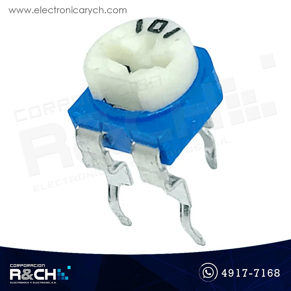 RM65-100 Trimpot 100 ohm horizontal 101