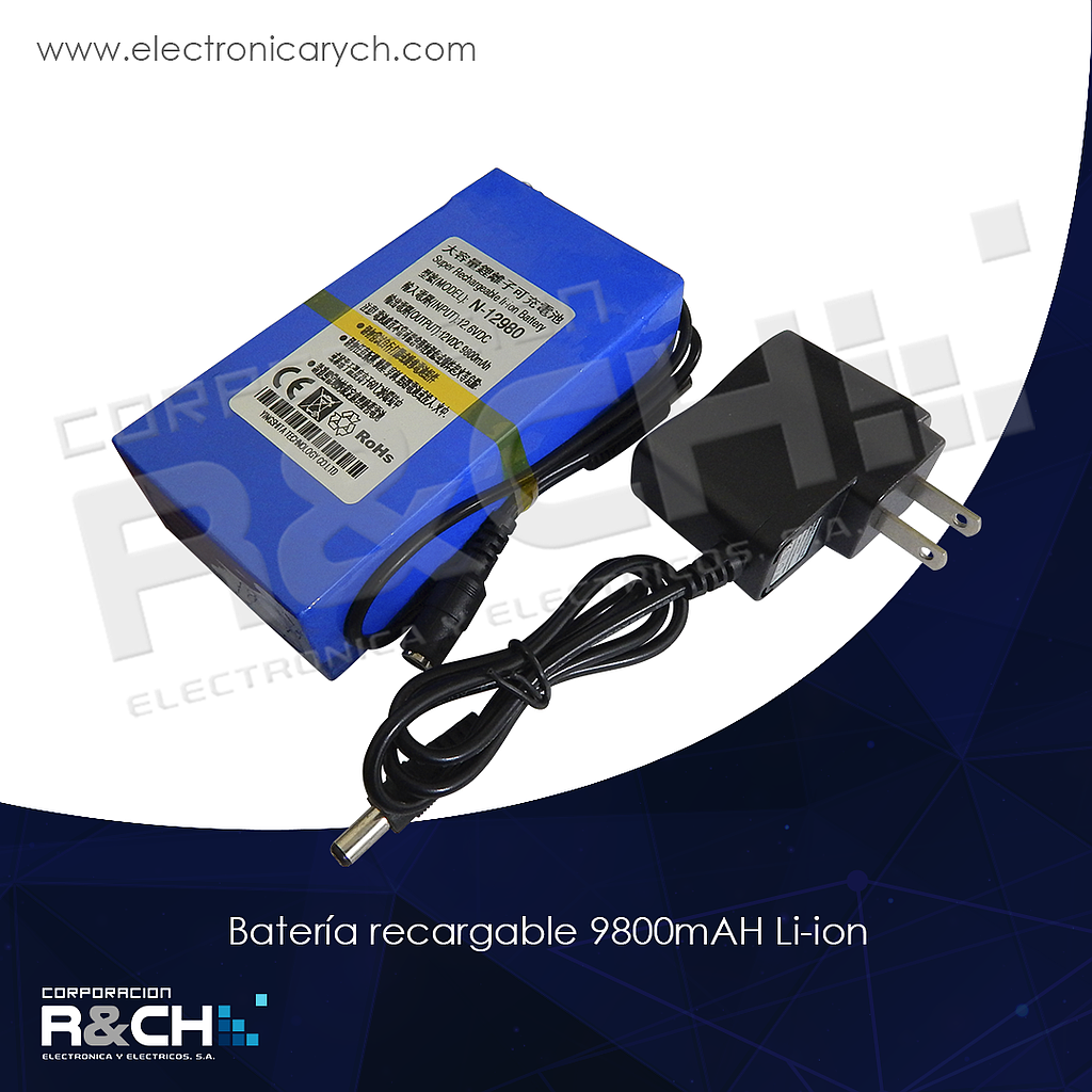 BT-12980 bateria recargable 9800mAH Li-ion