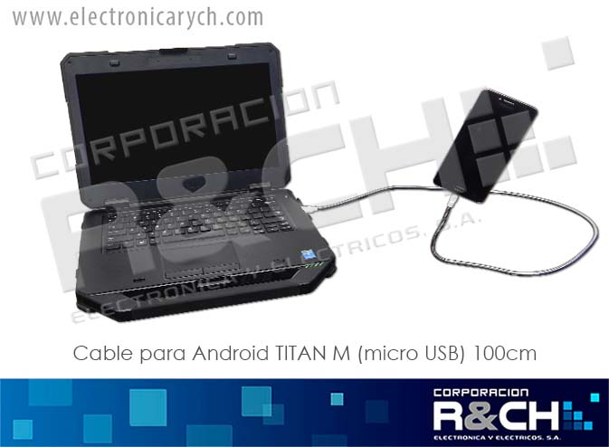 CB-IDM cable para ANDROID  TITAN M (micro USB) 100cm