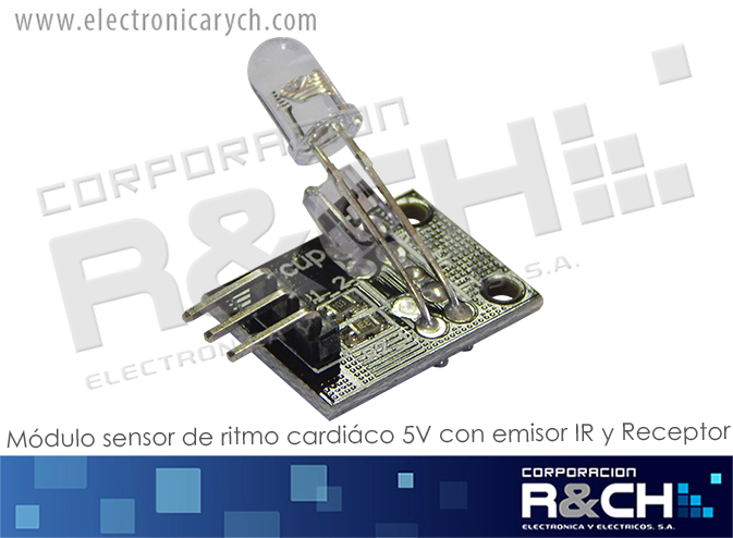 MD-SC19 modulo sensor de ritmo cardiaco 5V con emisor IR y Receptor