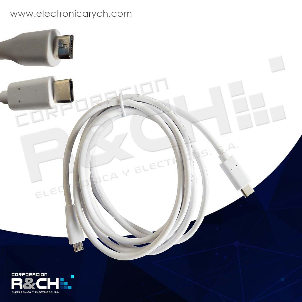 M-717 cable USB tipo C a micro USB