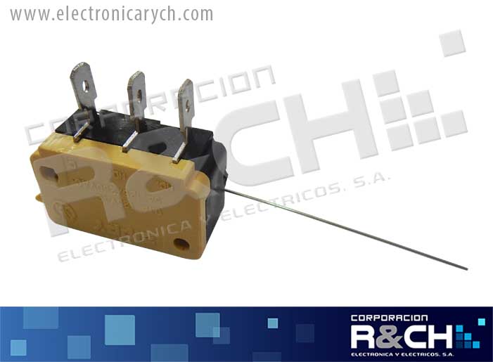 MS-M micro switch p/moneda NCNO, 125-250V 5A