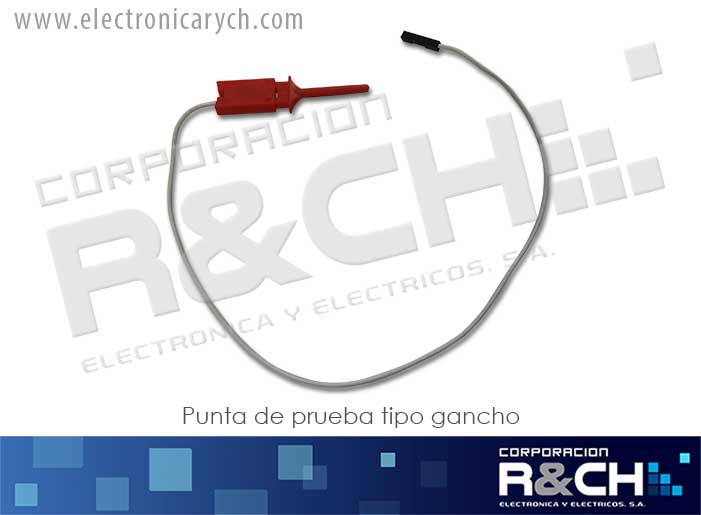 PU-PC2 punta de prueba tipo gancho con cable unidad