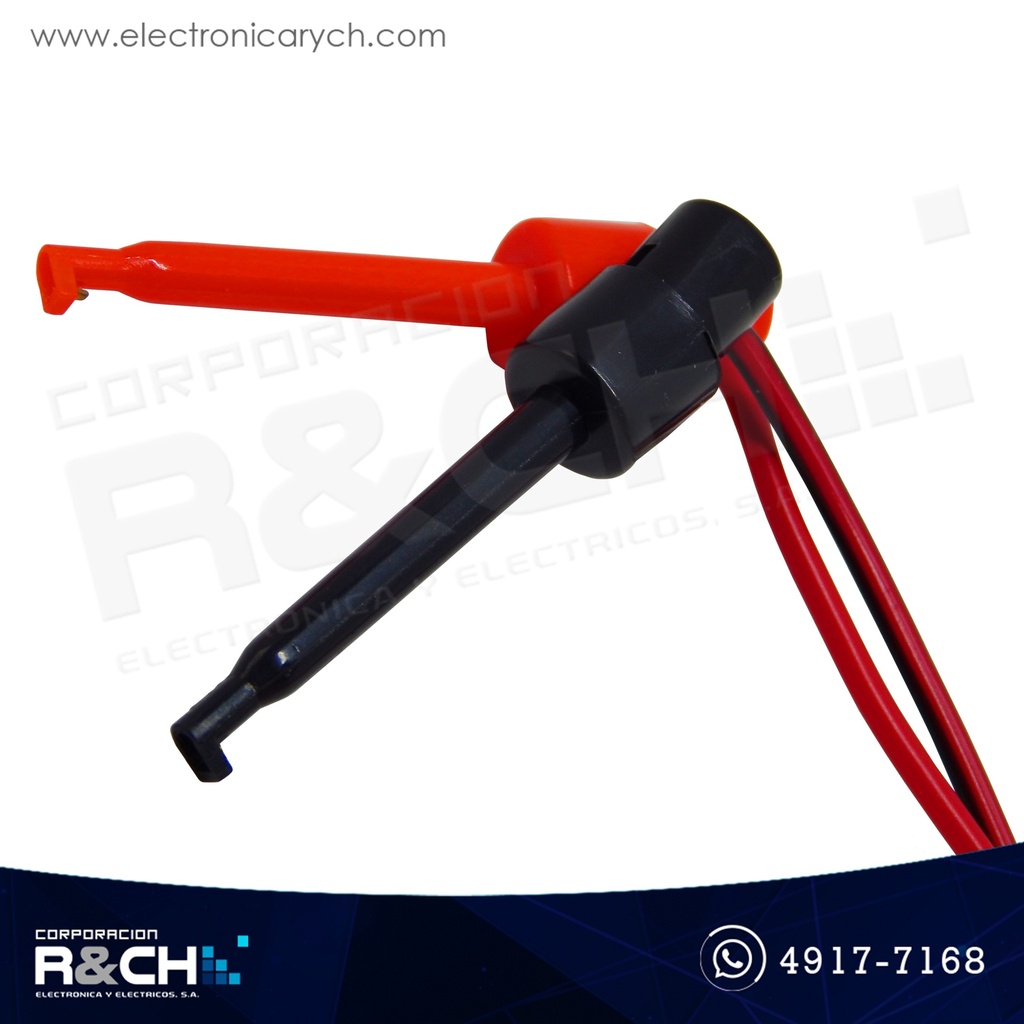 PL-457 Pinza de prueba para tester tipo gancho par