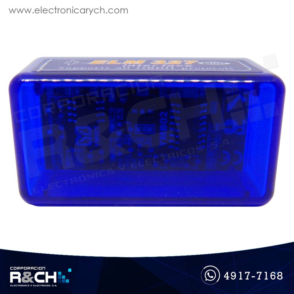 MD-ELM327 Escáner automotriz OBD2 Bluetooth interfaz ELM327