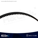 HM-GT2C Faja para impresora 3D 1metro ancho=6mm espacio engrane=2mm con protección de caucho