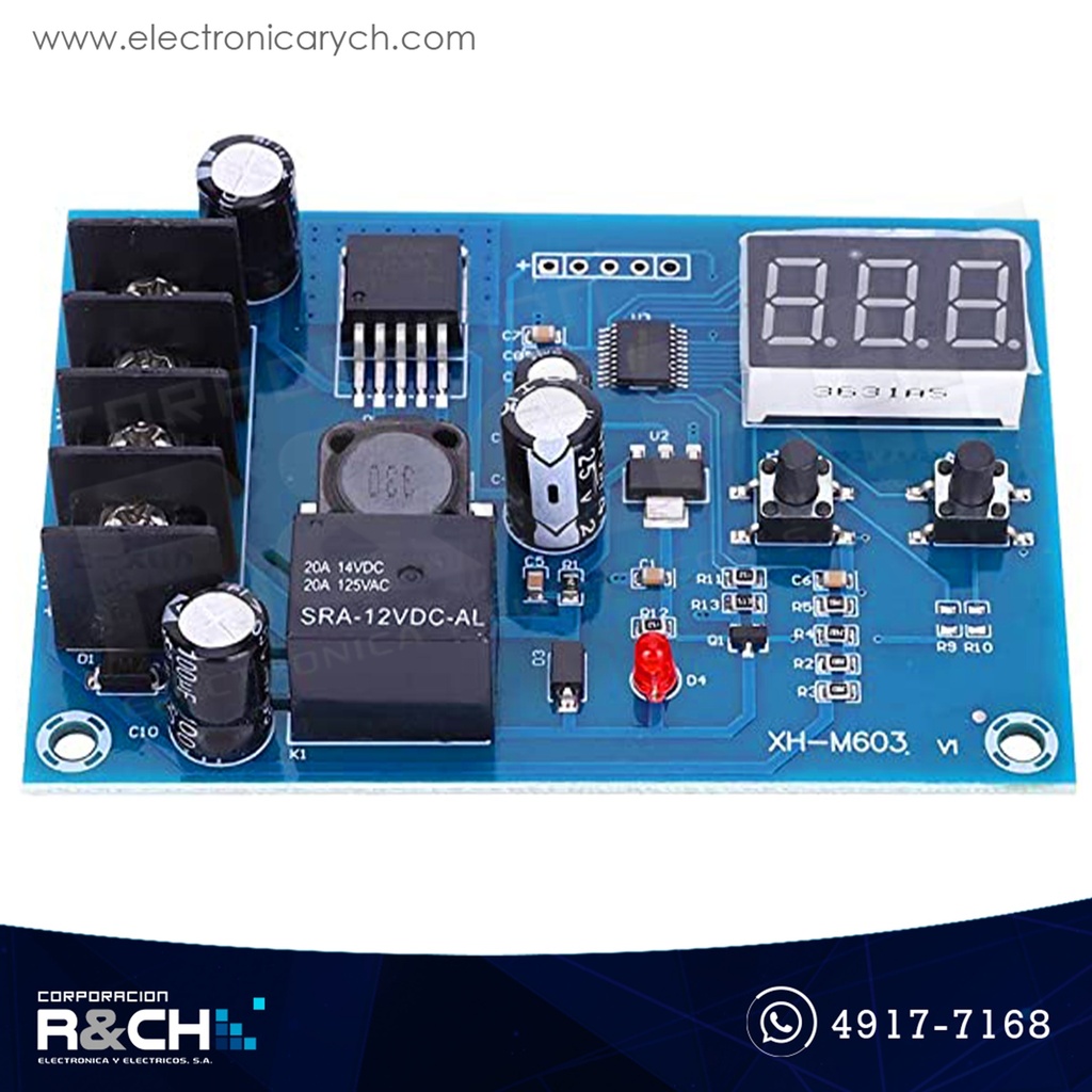 MD-M603 Módulo controlador de carga de batería XH-M603