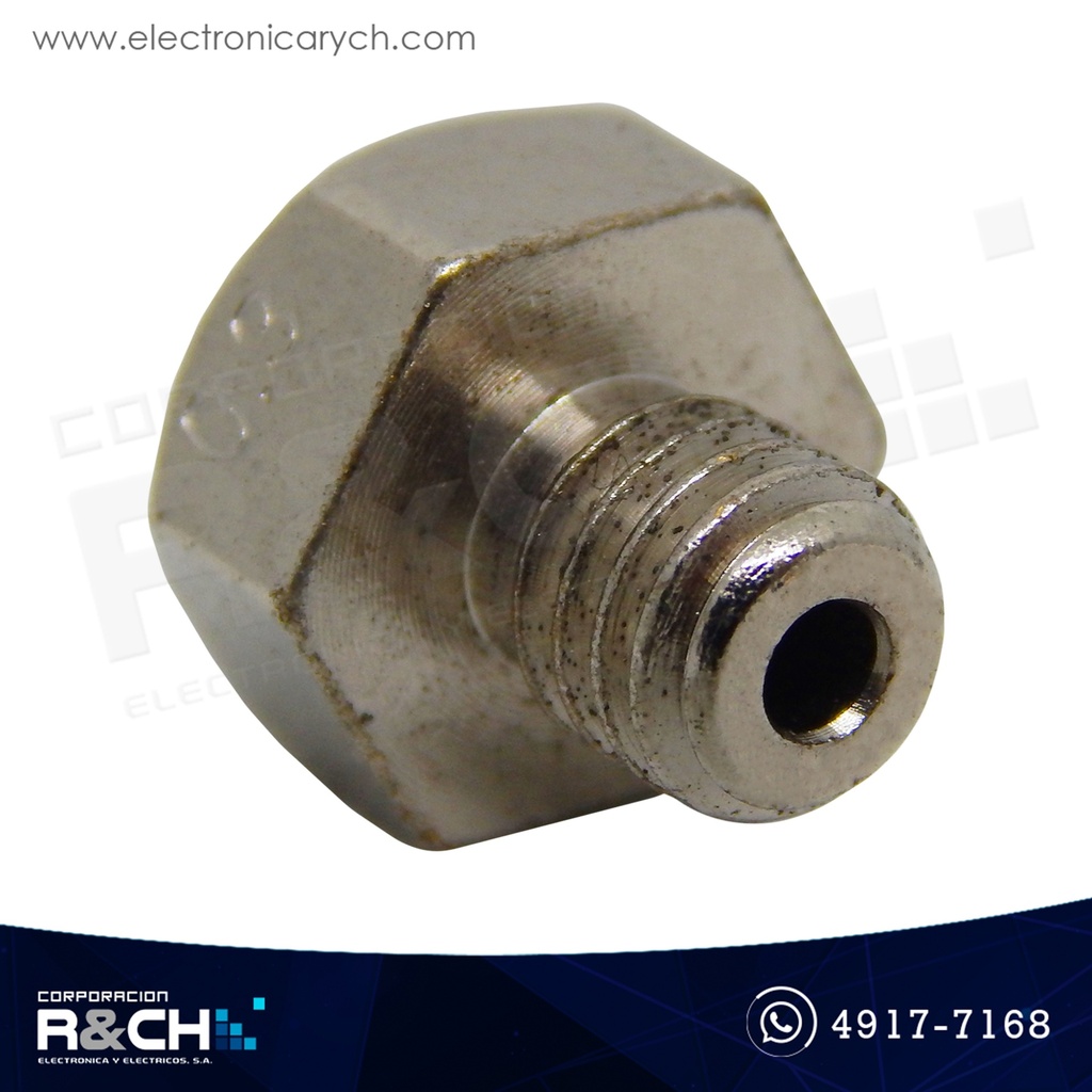 IP-1753P Boquilla para impresora 3D 1.75/0.3mm plateada MK8