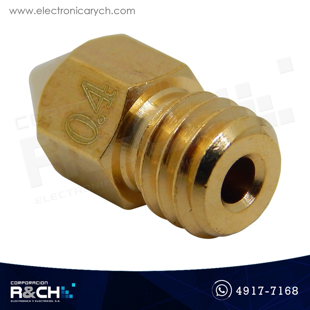 IP-1754L Boquilla para impresora 3D 1.75/0.4mm laton MK8
