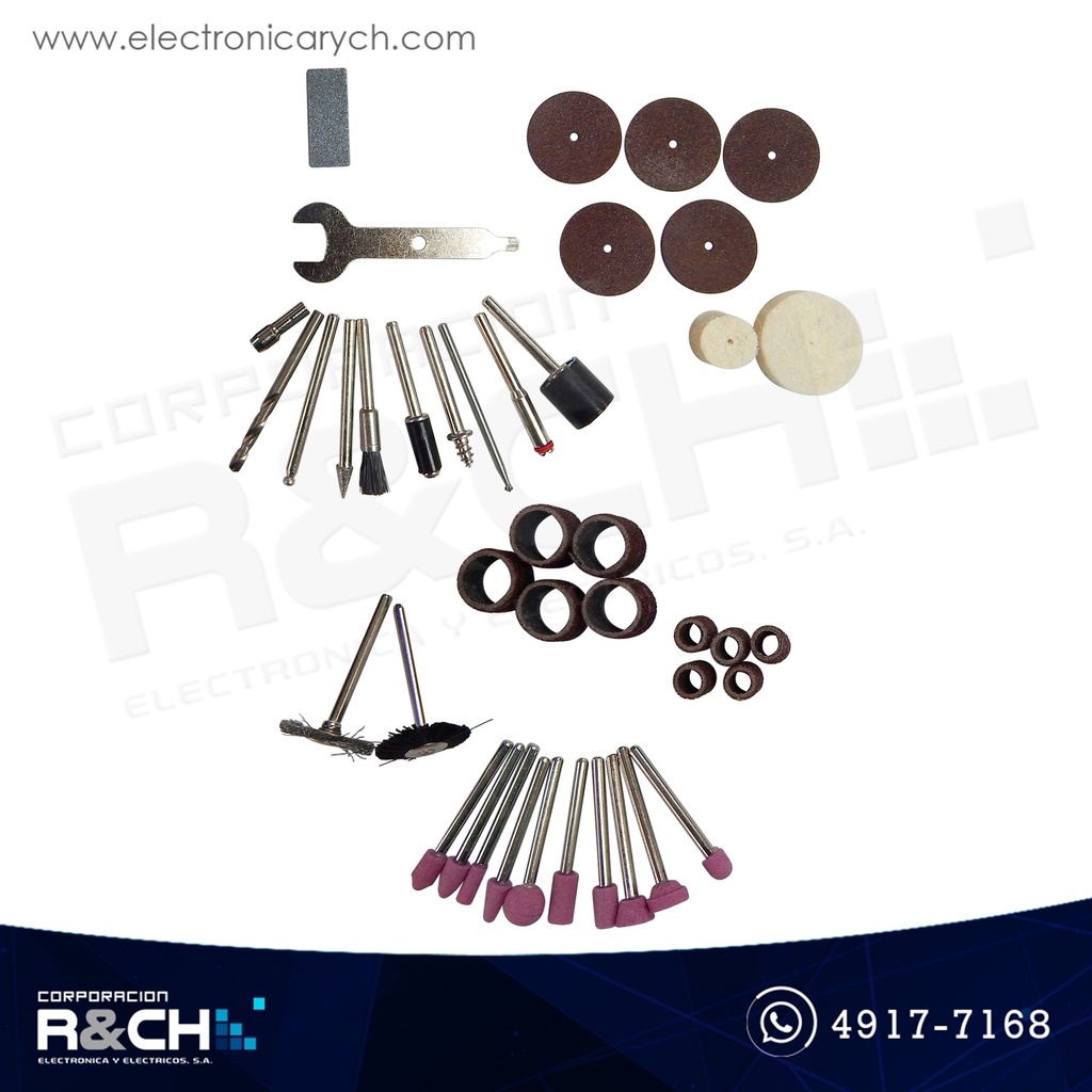 B-HB Barreno mini drill 120V c/kit de accesorios 185W