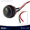 SW-733BCB Switch pushboton N/A grande negro con cable