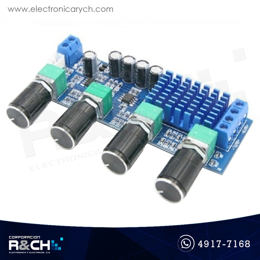 MD-XH-M577 Módulo Amplificador Stereo dual TPA3116D2 2x80W 24Vdc