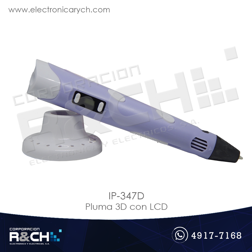 IP-347D Pluma 3D con LCD