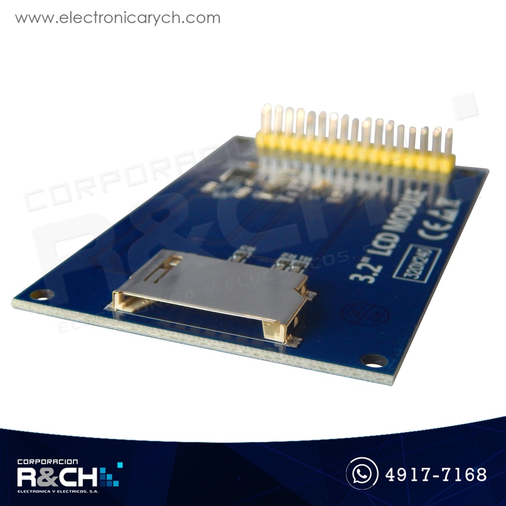 MD-32TFT Módulo LCD TFT 3.2" 320x240 ultra HD, compatible arduino mega 2560 touch
