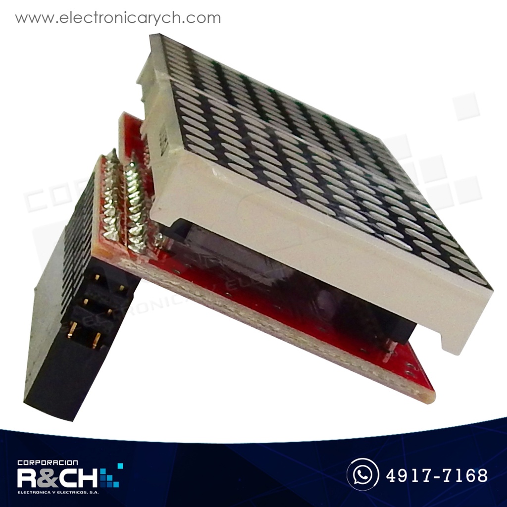 MD-3882 Módulo matriz de LEDs 3.2x6.4cm 8*8 para Raspberry Pi