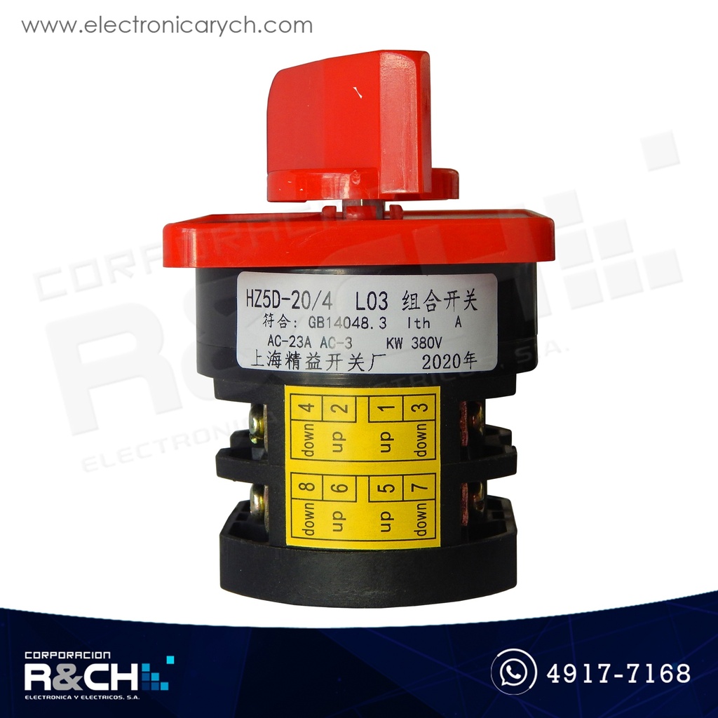SW-L03 Transferencia Manual universal 20A 4KW