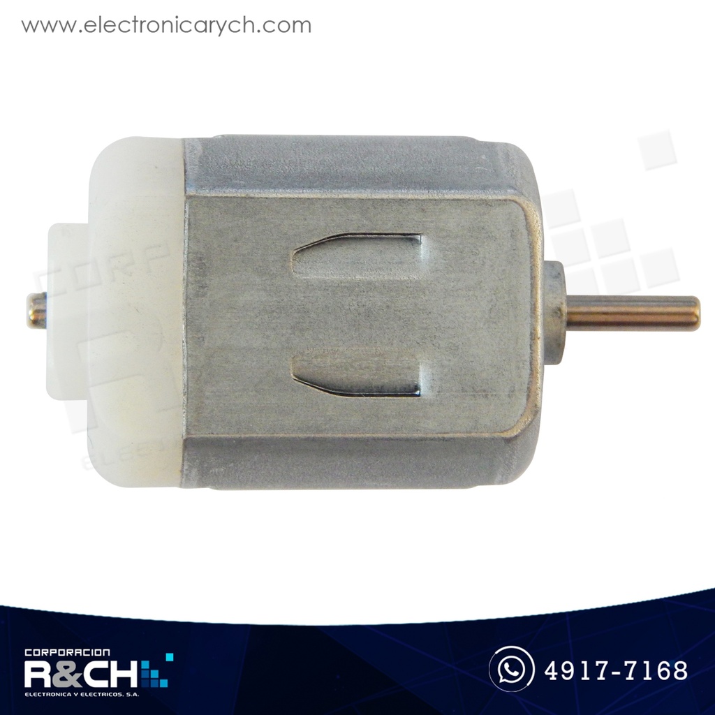 MT-0057 Motor DC 3.6 a 6V pequeño 1300 rpm