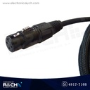 VZ-M17-10 Etensión jack canon XLR a plug 1/4 mono 10' 3 m