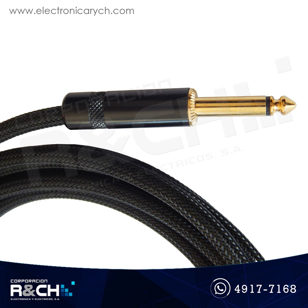 VZ-M17-10 Etensión jack canon XLR a plug 1/4 mono 10' 3 m