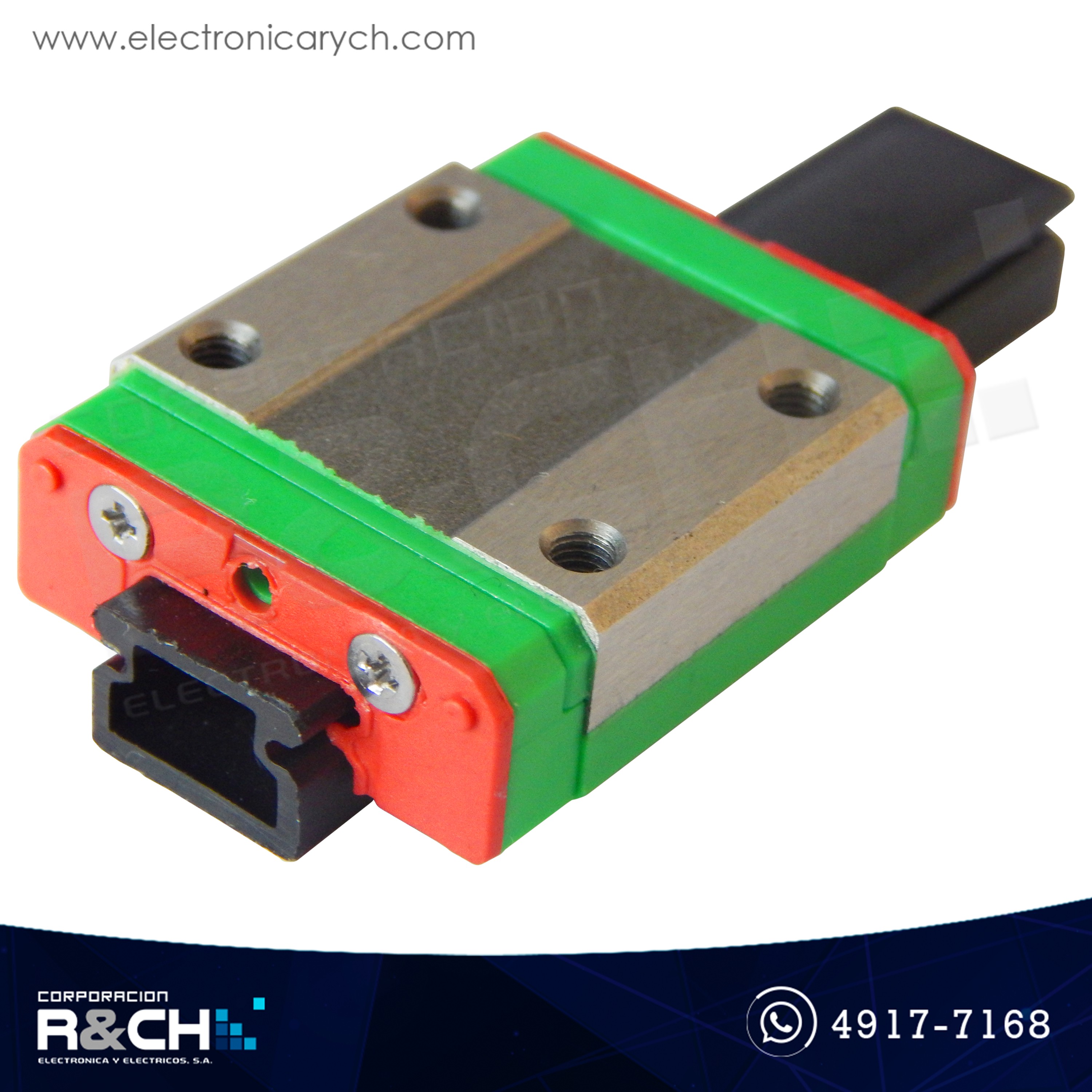 IP-MGN12C Bloque Para Riel lineal ancho 12mm largo 32mm Corto