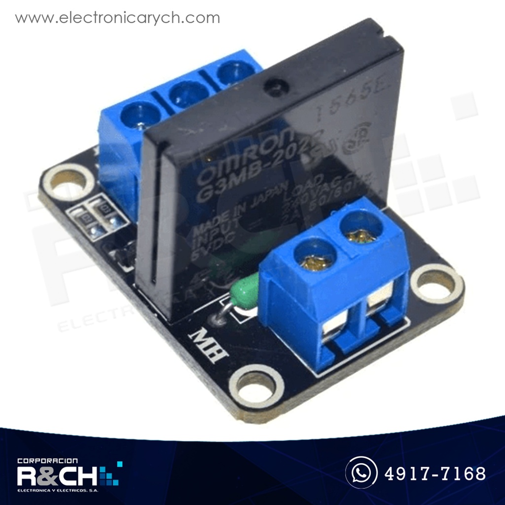 RL-1C-5/2 Relay módulo 1 chanel 5V 1 polo 1 tiros 2A for Arduino estado solido