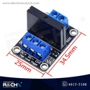 RL-1C-5/2 Relay módulo 1 chanel 5V 1 polo 1 tiros 2A for Arduino estado solido