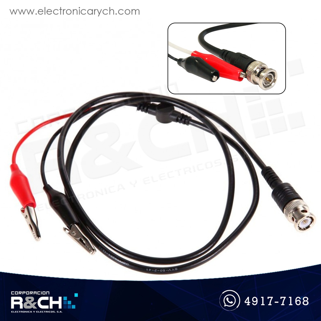 PU-OBNC Punta para osciloscopio BNC