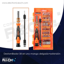 HM-8125 destornillador 58 en uno mango delgado+extension