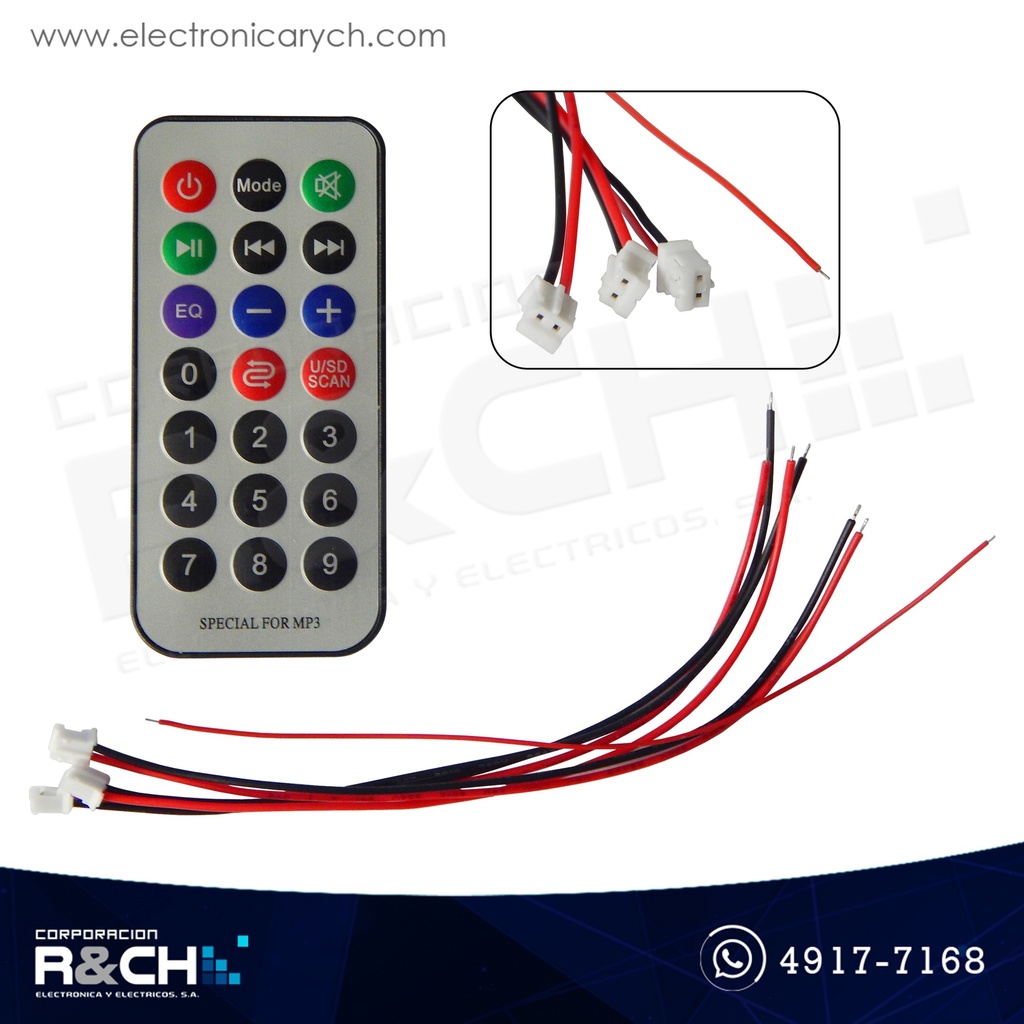 MD-WMA53 Módulo USB radio bluetooth MP3 5V 2x3W