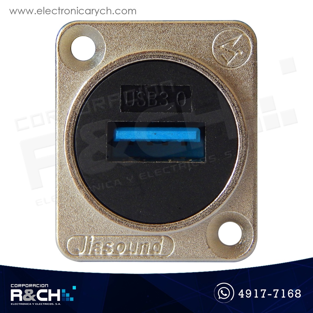 JC-USB3P Jack USB 3.0 para montaje en Panel