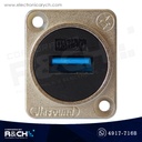 JC-USB3P Jack USB 3.0 para montaje en Panel