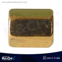 TN-5F Espaciador o separador M3 dorado 5mm hembra