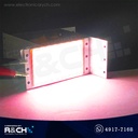 LD-C15R LED Rectangular Tipo panel 15W Rojo 12Vdc COB