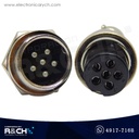 CN-GX20-6 Conector GX20 6 Pin Macho y Hembra