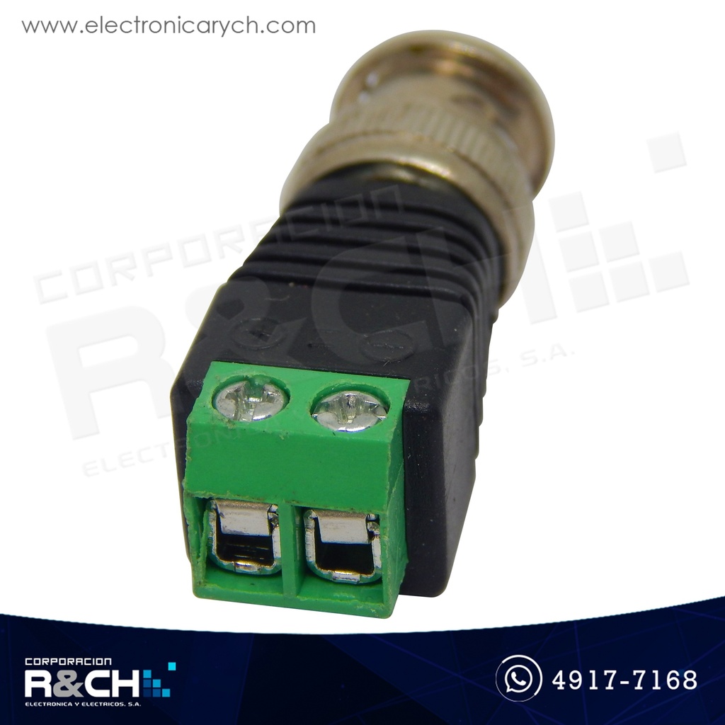 CN-303 Conector BNC con terminal para CCTV