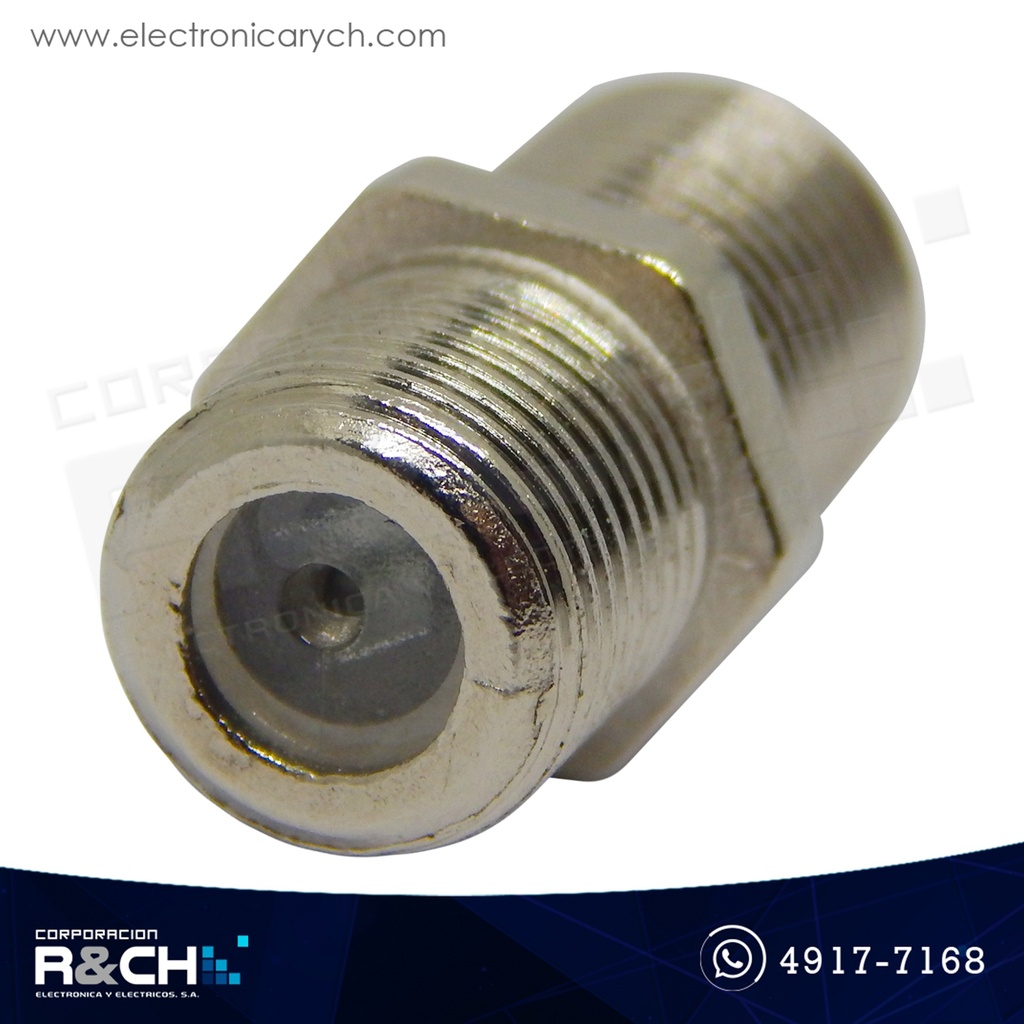 CN-CU Conector coaxial union F-81