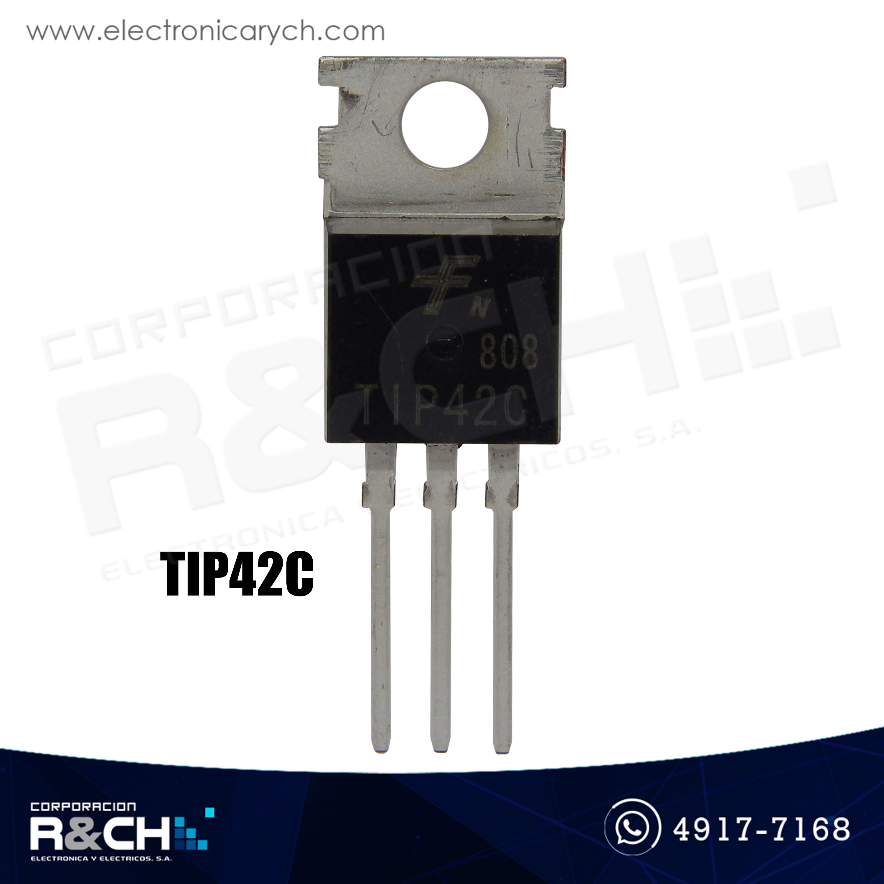 NTE332 Transistor PNP Si Audio Pwr/Sw 15A TIP42C, BD240