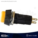 SW-P12Y Pulsador Normalmente Abierto 12mm Amarillo Redondo