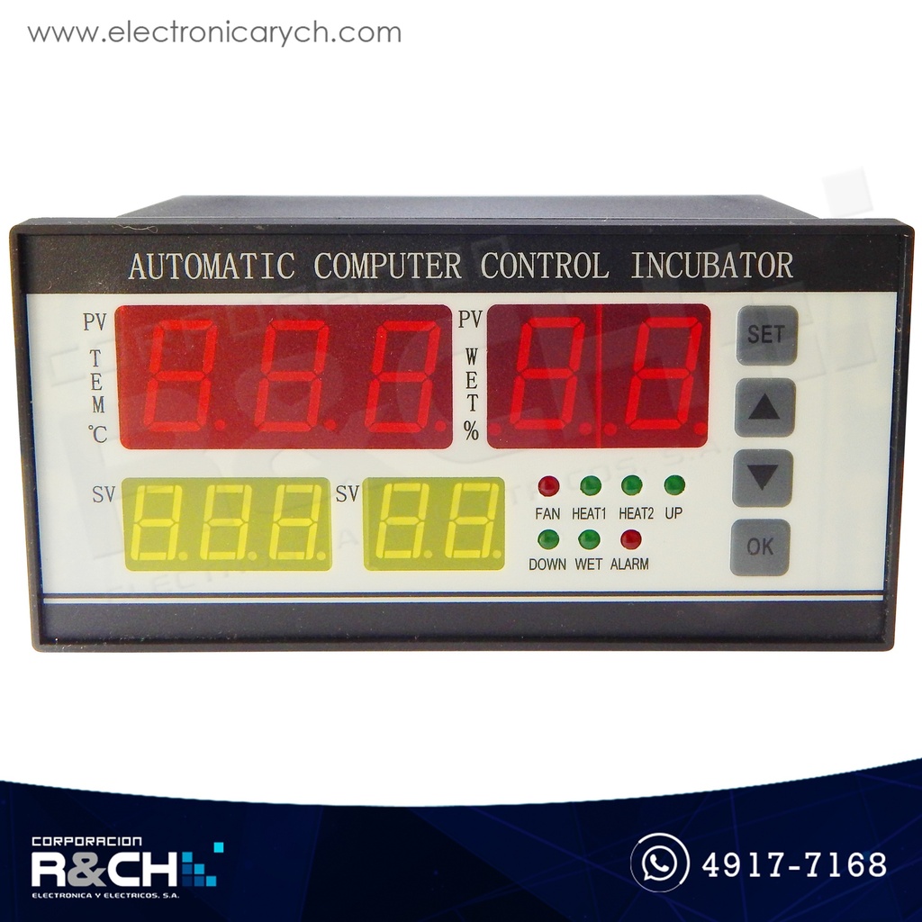 MD-XM-18 Controlador Incubadora Automático Digital