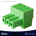 TN-3P381 Terminal Block + Plug 3P 3.81mm 8A Presion