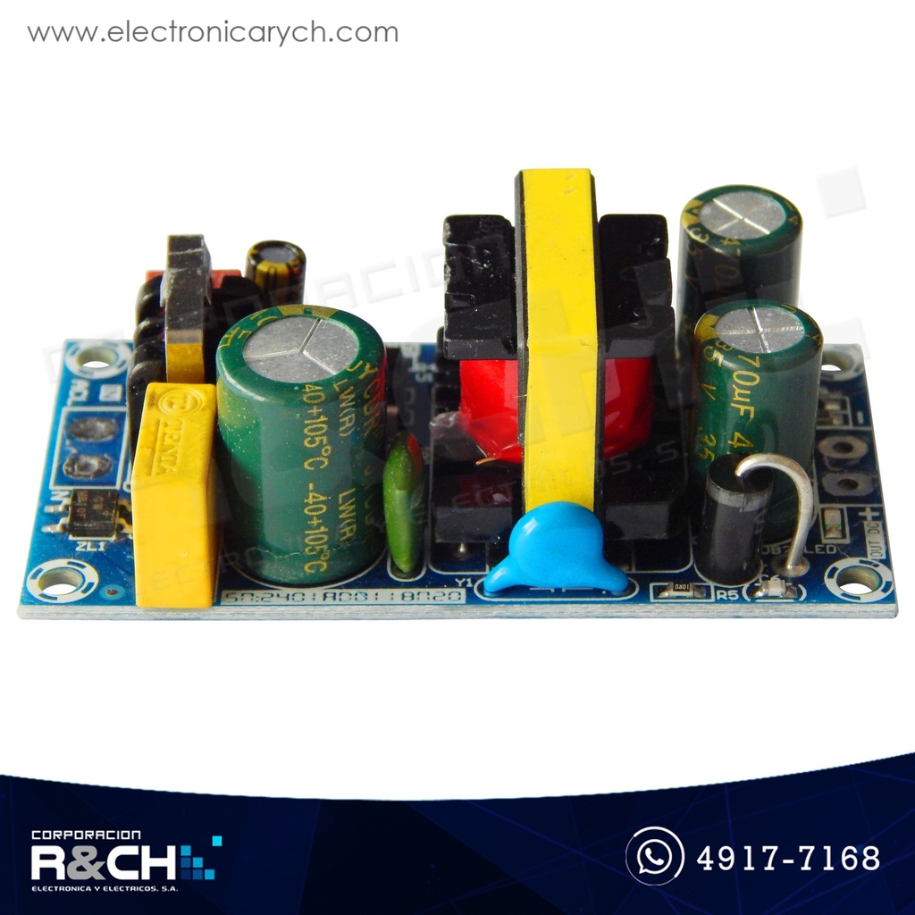 MD-122 Módulo Fuente 100-265VAC a 12VDC 24W 2A