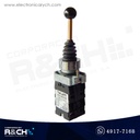 SW-JGR Joystick Palanca Grande Automático 4 Posiciones Negro