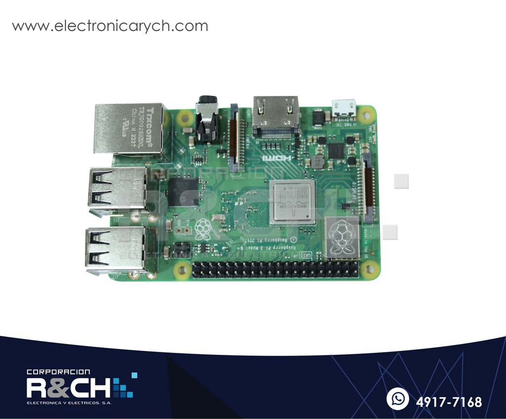 R-PI3 raspberry PI 3 model B+, 1GB RAM