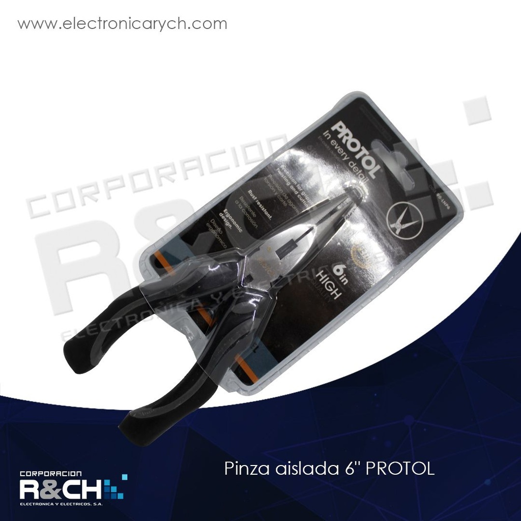 HM-90-LNP6 pinza aislada 6" PROTOL