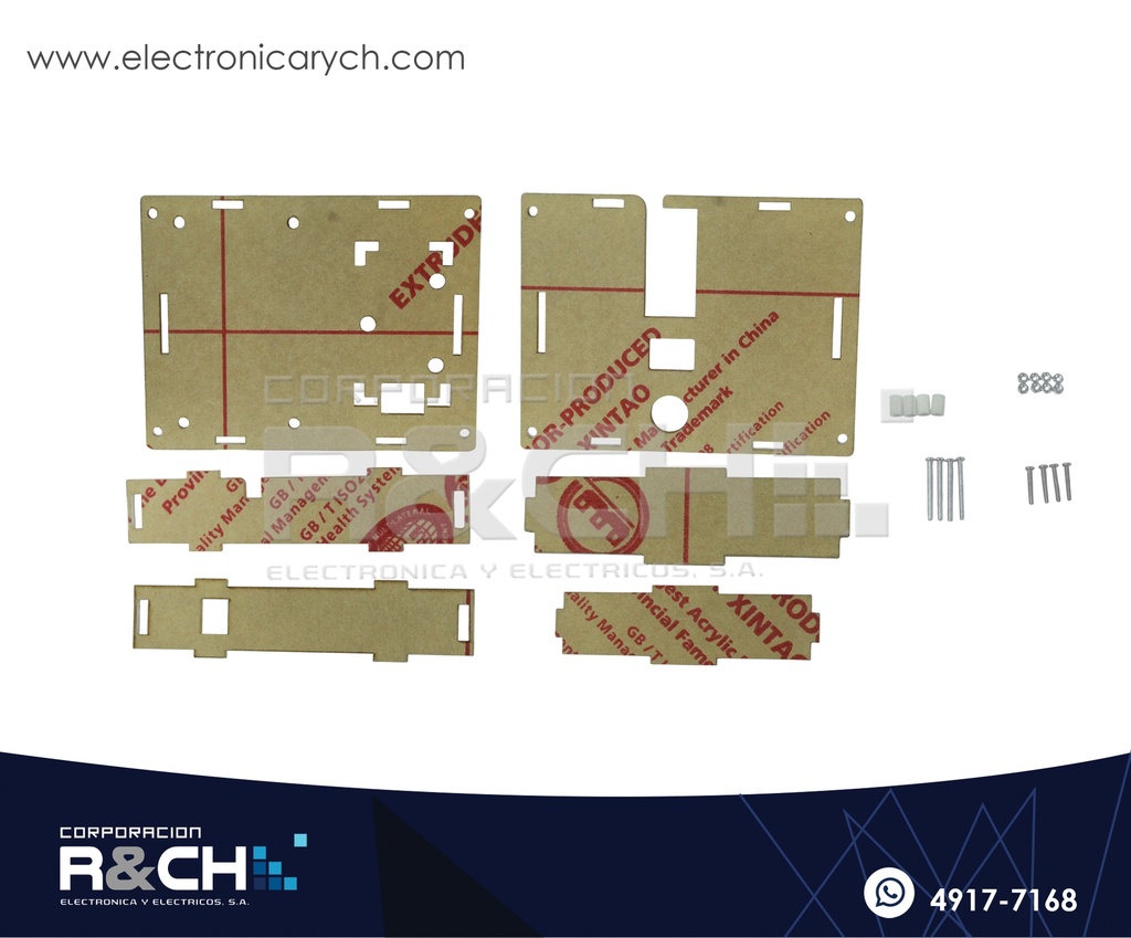 CJ-RPI535 Caja Para Raspberry Pi 5 Metalica