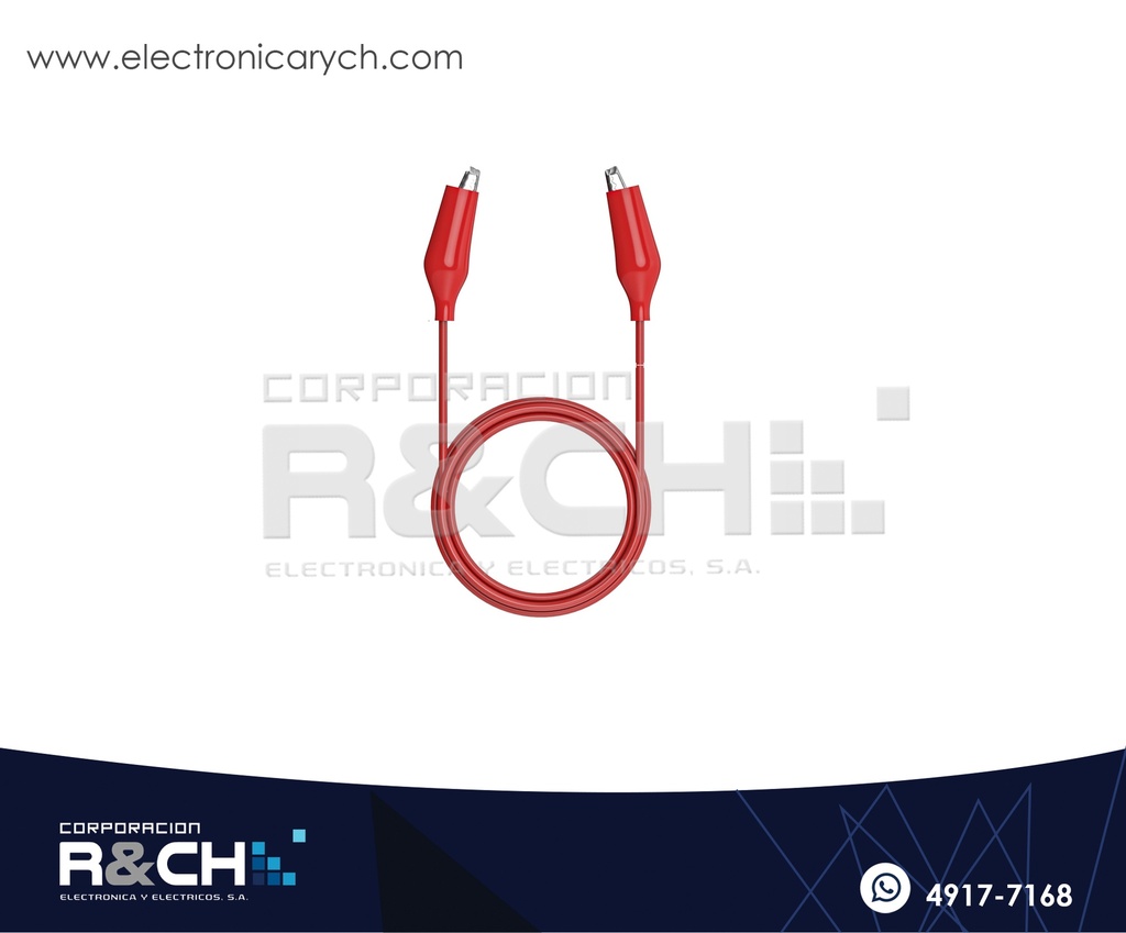 TM-410 Lagarto con Cable Dual de Prueba Silicon Unidad