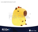 Lámpara infantil de Silicona tipo Capibara Recargable