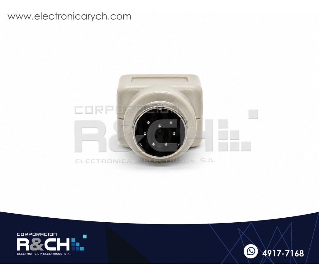 AD-030 adaptador jack PS2 plug USB