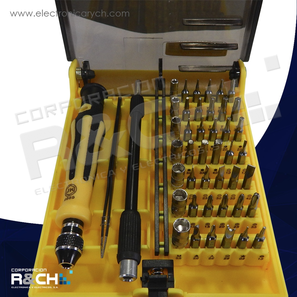 JK-6089 destornillador juego 45-pcs